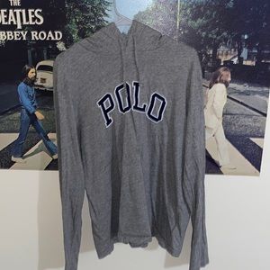 SIZE MEDIUM POLO SWEATSHIRT
